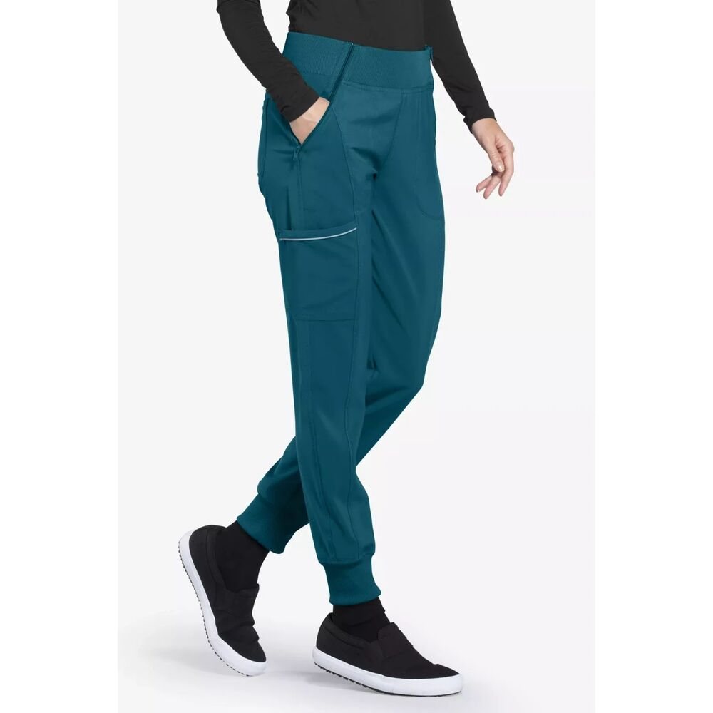 Cherokee Infinity Women's Stretch Jogger Cargo Scrub Set Size Small